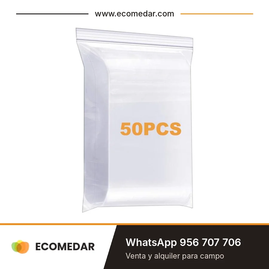 Bolsa Ziploc hermética de 12" × 17"