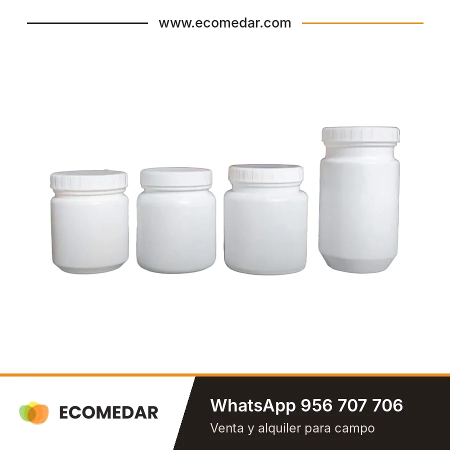 Frasco gomero para muestras de agua