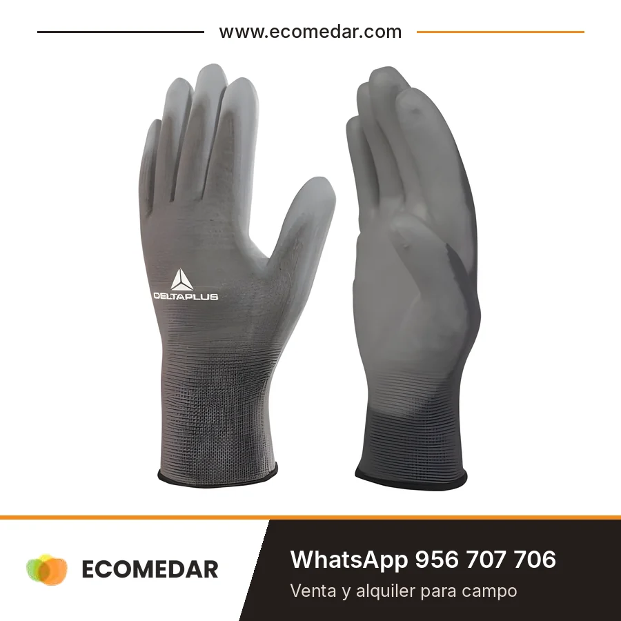 Guante con impregnación de poliuretano Delta Plus VE702PG