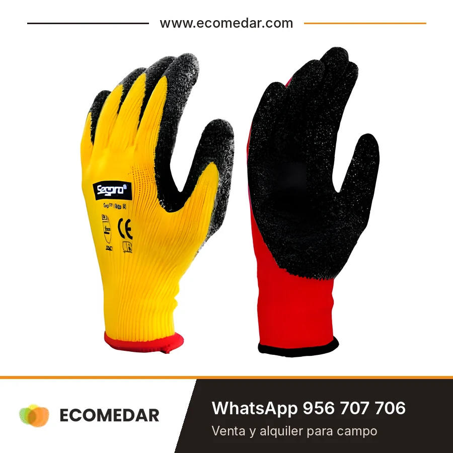Guante con palma de látex Segpro