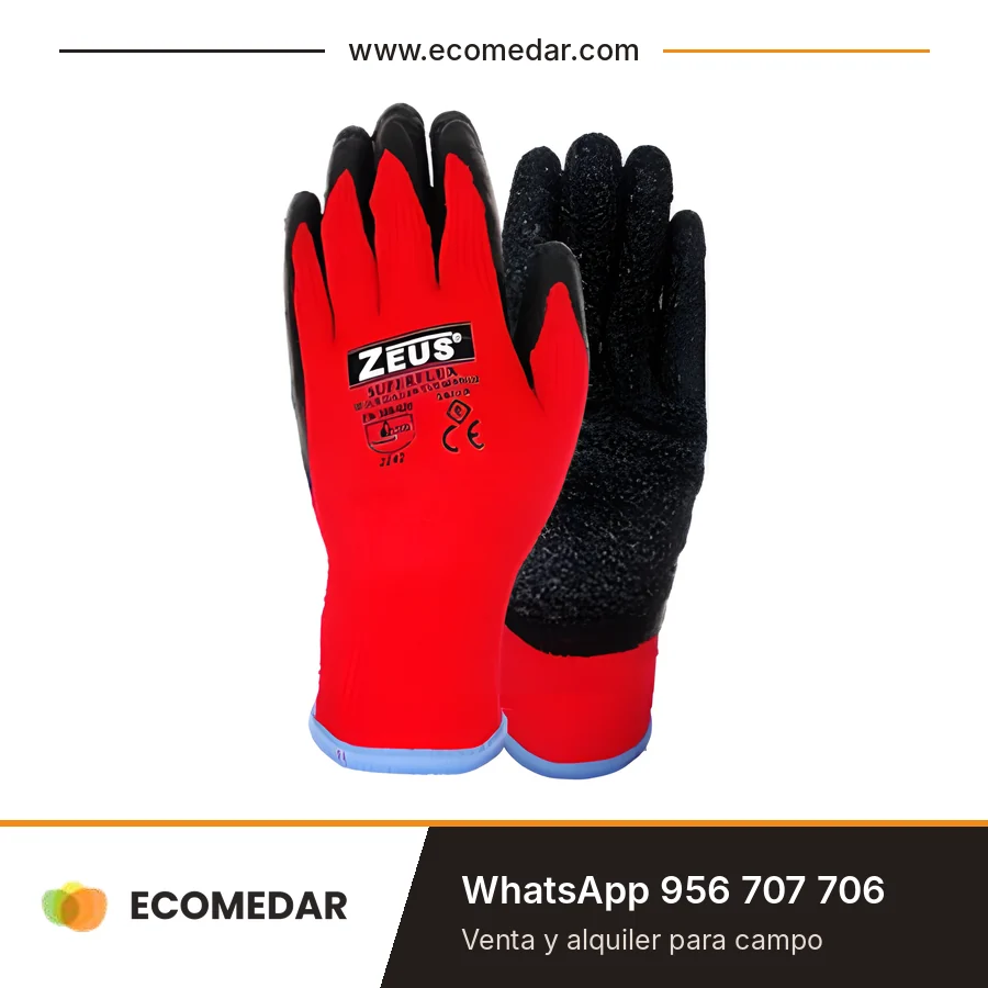 Guante con palma de látex Zeus