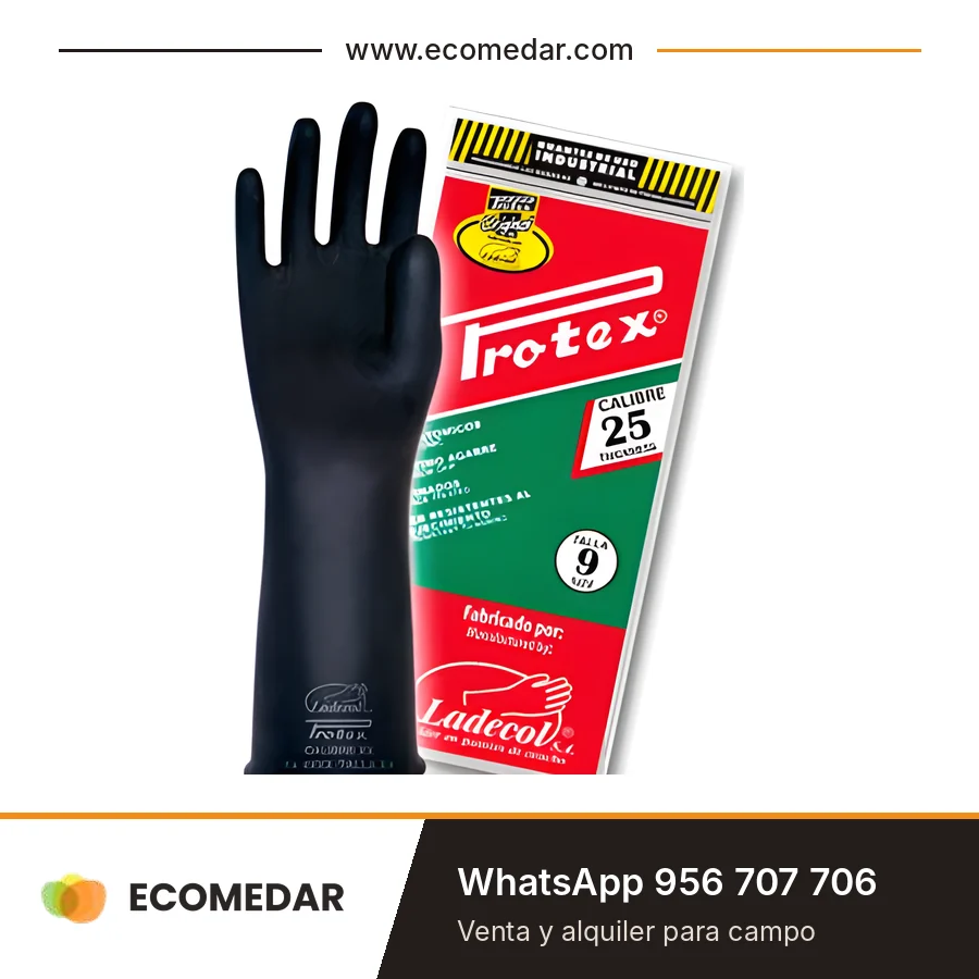 Guante de jebe Protex