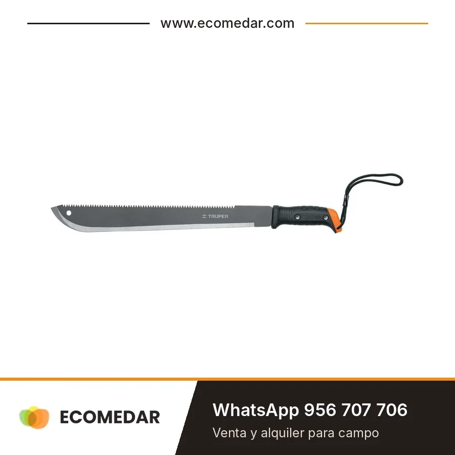 Machete con funda