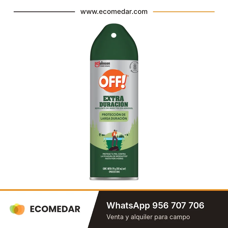 Repelente OFF! Extra Duración aerosol de 170 ml